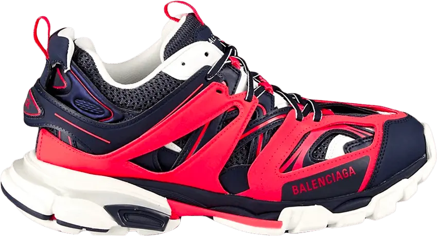  Balenciaga Track LED Sneaker &#039;Red Dark Grey&#039;