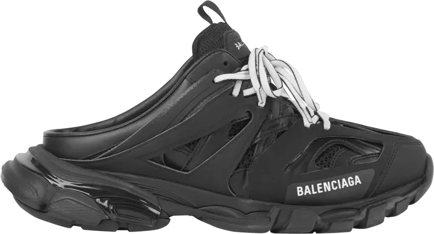  Balenciaga Track Mule &#039;Black&#039;