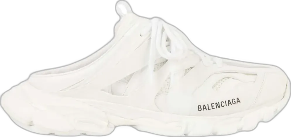  Balenciaga Track Mule White (Women&#039;s)