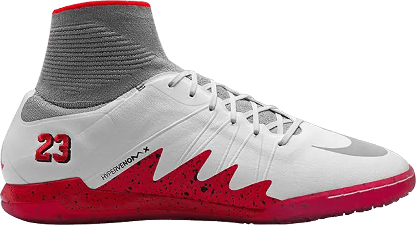  Nike HyperVenomX Proximo IC Jordan Neymar Jr. White Light Crimson