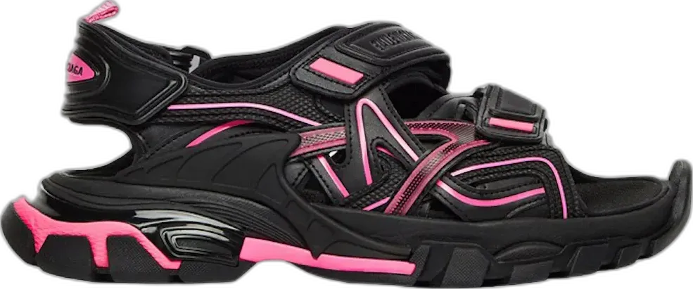  Balenciaga Track Sandal Black Pink (W)