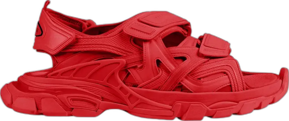  Balenciaga Track Sandal Triple Red