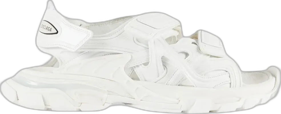  Balenciaga Track Sandal White