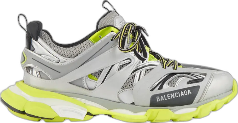  Balenciaga Track Silver Neon Yellow