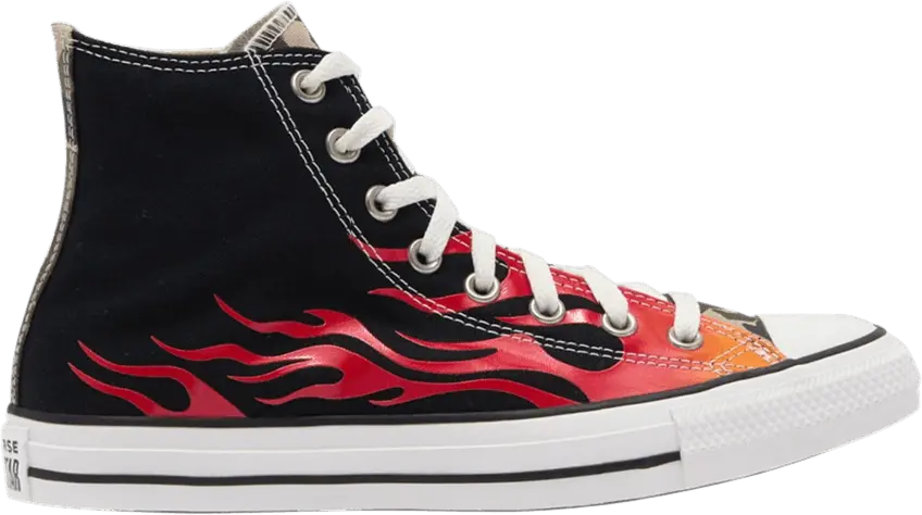  Converse Chuck Taylor All Star High &#039;Flame Camo Stars&#039;