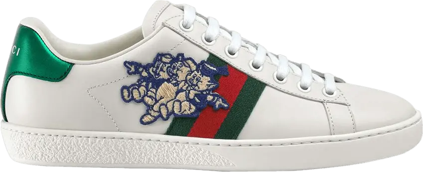  Gucci Wmns Ace &#039;Three Little Pigs&#039;