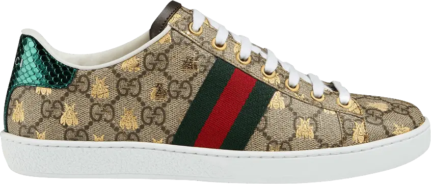  Gucci Wmns Ace GG Supreme &#039;Bees&#039;
