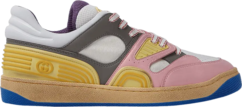  Gucci Wmns Basket &#039;Pink Demetra Purple&#039;