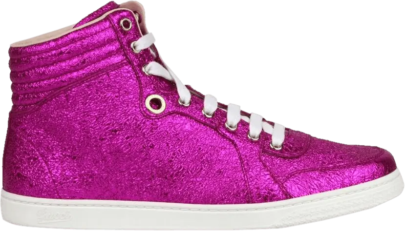  Gucci Wmns Galassia High &#039;Fuchsia Shimmer&#039;