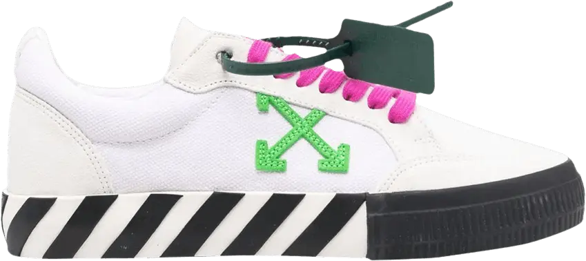  Off-White Vulc Sneaker &#039;White Green Fuchsia&#039;