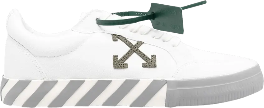  Off-White Vulc Sneaker &#039;White Military Green&#039;