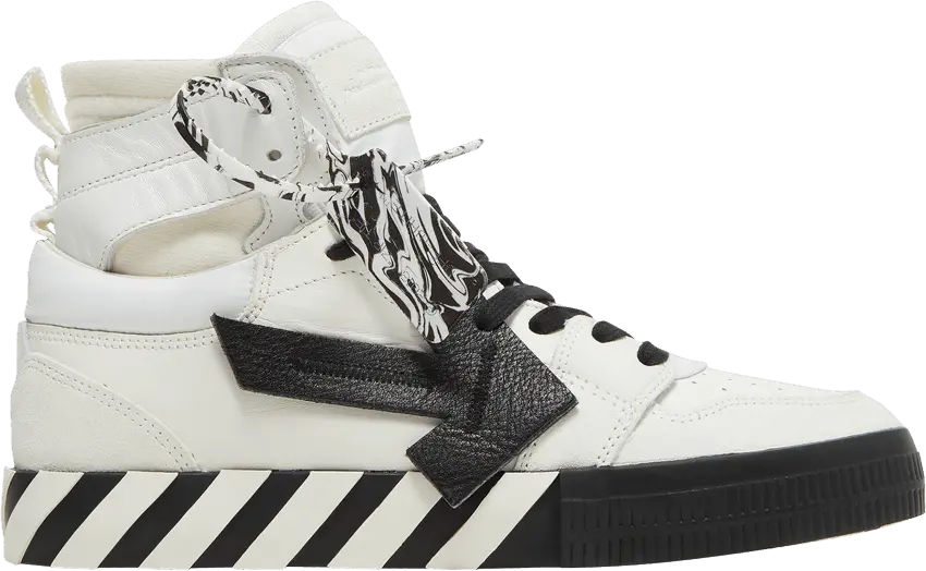  Off-White Vulc Sneaker High &#039;White Black&#039;