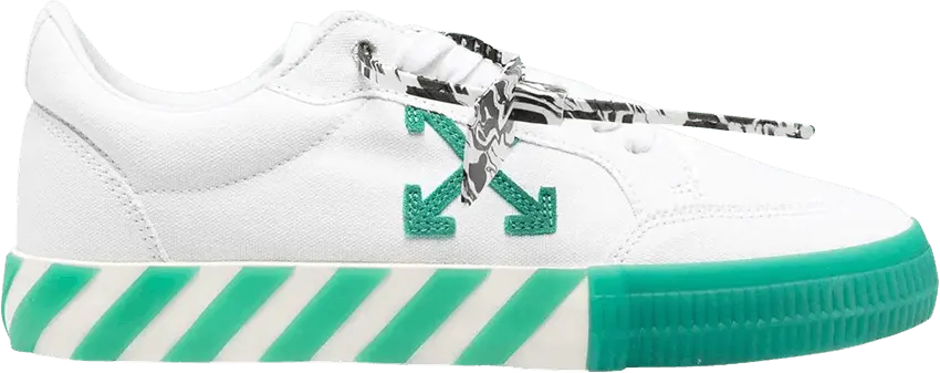  Off-White Vulc Sneaker Low &#039;White Green&#039;