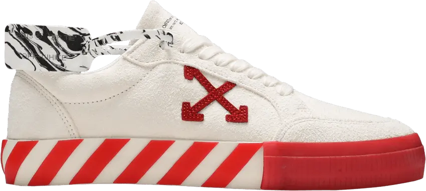  Off-White Vulc Sneaker Low &#039;White Red&#039;