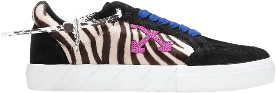  Off-White Vulc Sneaker Low &#039;Zebra Pony Hair&#039;