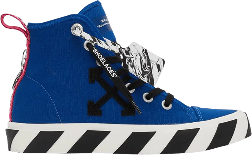  Off-White Vulc Sneaker Mid &#039;Blue Black&#039;
