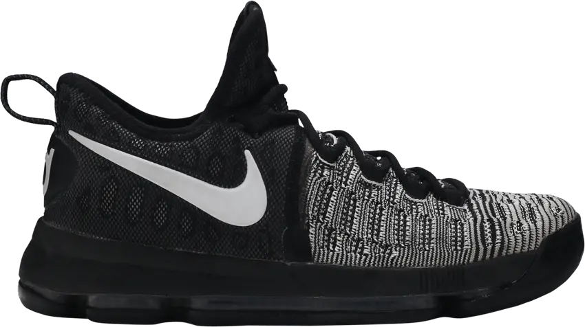  Nike KD 9 Black White