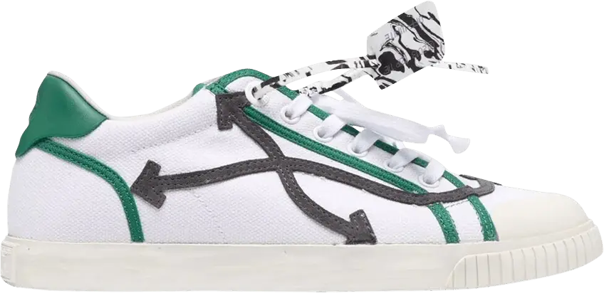  Off-White Vulcanized Low &#039;White Green&#039;