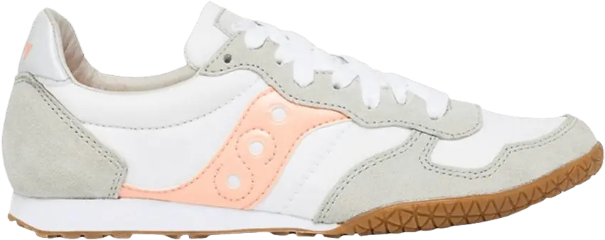  Saucony Wmns Bullet &#039;White Pink&#039;