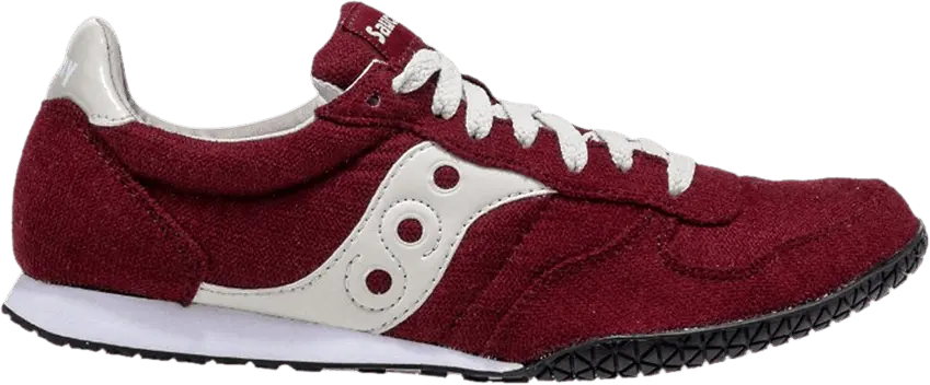  Saucony Wmns Bullet Terry &#039;Burgundy&#039;