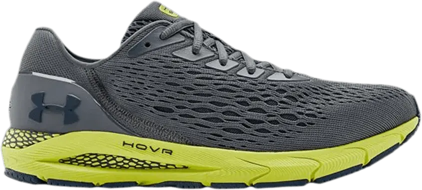  Under Armour HOVR Sonic 3 &#039;Grey Green Citrine&#039;