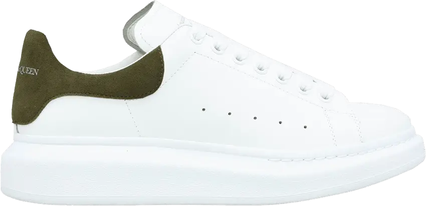 Alexander Mcqueen Alexander McQueen Wmns Oversized Sneaker &#039;White Khaki&#039;