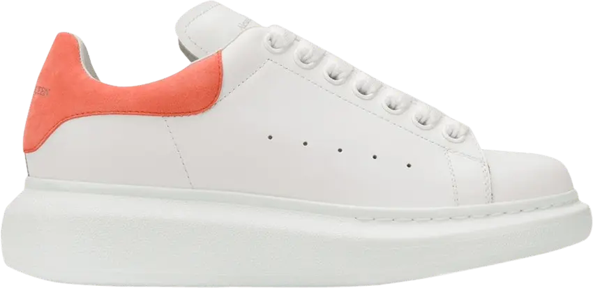  Alexander Mcqueen Alexander McQueen Wmns Oversized Sneaker &#039;White Peach&#039;