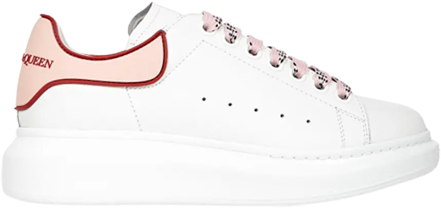  Alexander Mcqueen Alexander McQueen Wmns Oversized Sneaker &#039;White Pink Red&#039;