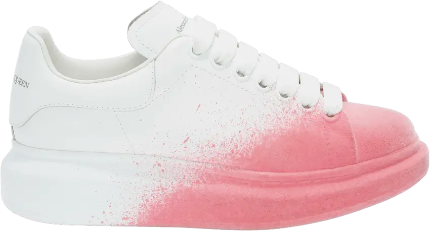  Alexander Mcqueen Alexander McQueen Wmns Oversized Sneaker &#039;White Pink&#039;