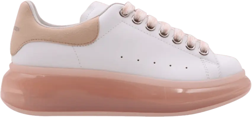  Alexander Mcqueen Alexander McQueen Wmns Oversized Sneaker &#039;White Rose&#039;