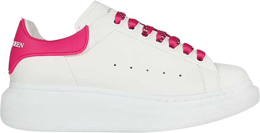  Alexander Mcqueen Alexander McQueen Wmns Oversized Sneaker &#039;White Shock Pink&#039;
