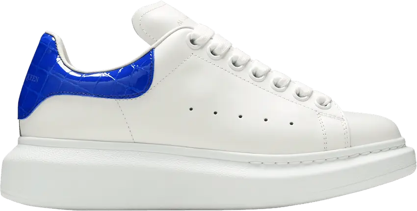  Alexander Mcqueen Alexander McQueen Wmns Oversized Sneaker &#039;White Ultramarine&#039;