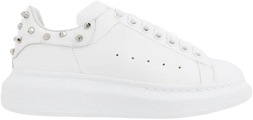  Alexander Mcqueen Alexander McQueen Wmns Oversized Studded Sneaker &#039;White&#039;