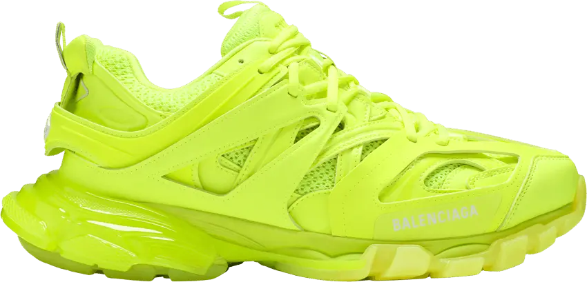  Balenciaga Track Sneaker &#039;Clear Sole - Fluo&#039;