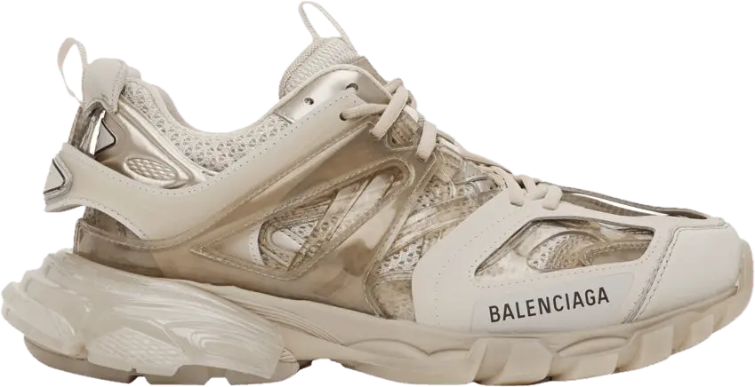  Balenciaga Track Sneaker &#039;Clear Sole - Light Beige&#039;