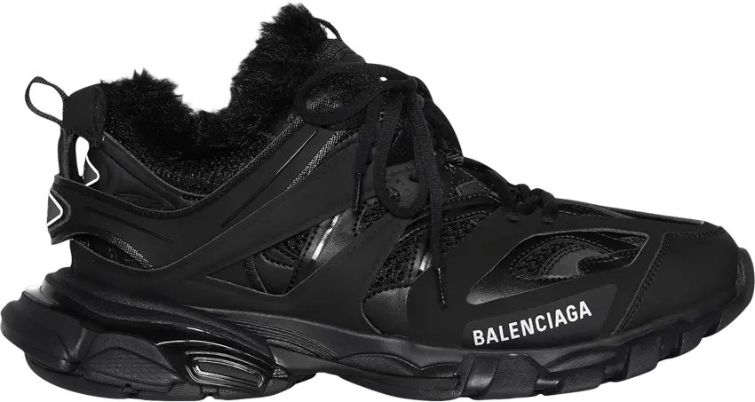  Balenciaga Track Sneaker &#039;Fake Fur - Black&#039;