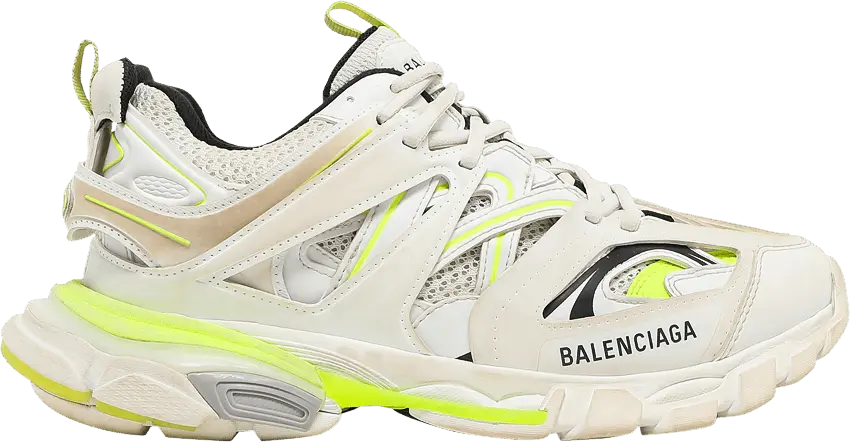  Balenciaga Track Sneaker &#039;White Fluo Yellow&#039;