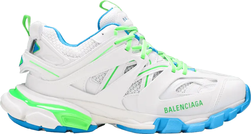  Balenciaga Track Sneaker &#039;White Green&#039;