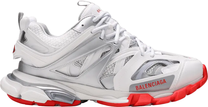  Balenciaga Track Sneaker &#039;White Red&#039;