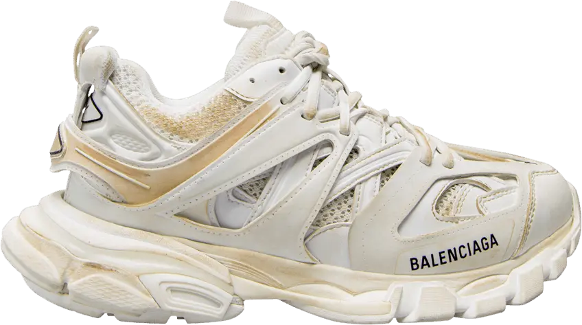  Balenciaga Track Sneaker &#039;Worn Out - White&#039;