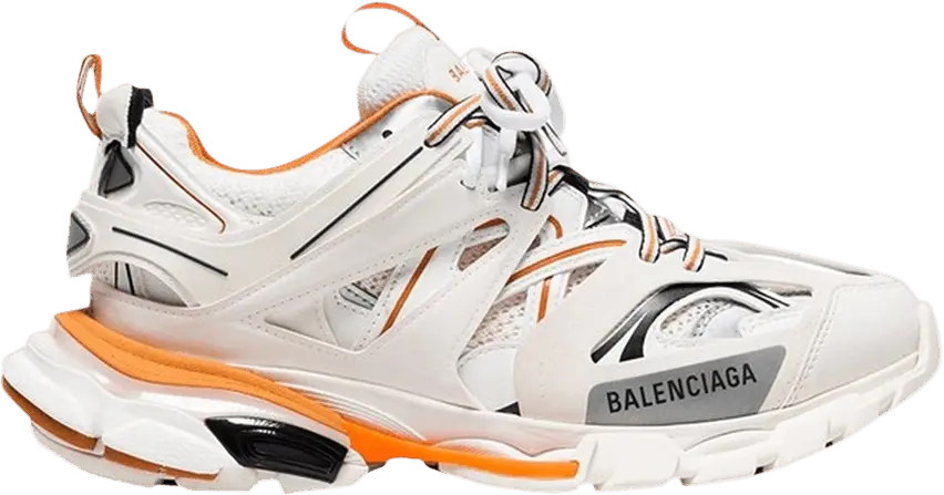  Balenciaga Track Sneaker Kids &#039;White Orange&#039;