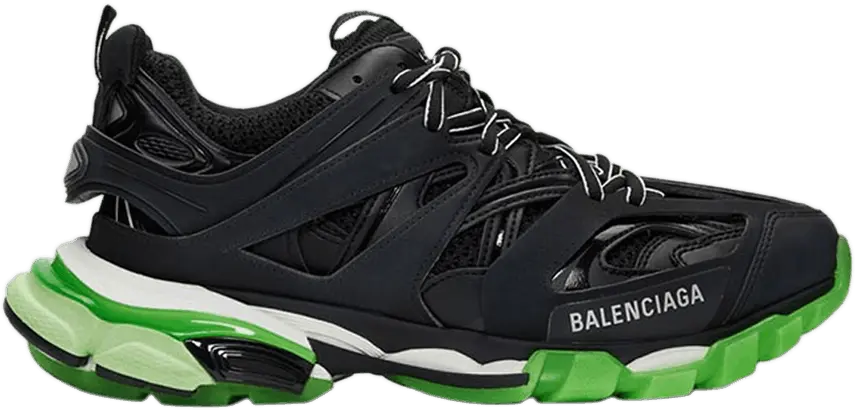  Balenciaga Track Trainer &#039;Black Green Glow&#039;