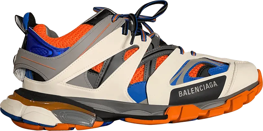  Balenciaga Track Trainer &#039;White Orange&#039;