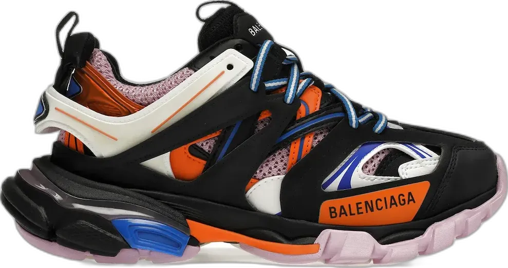  Balenciaga Track Trainers Black Orange (Women&#039;s)