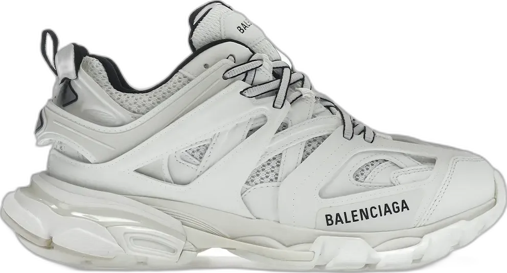  Balenciaga Track White Black (Women&#039;s)