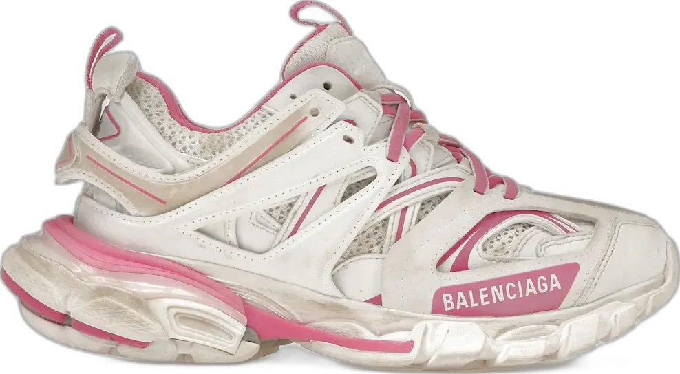  Balenciaga Track White Pink (Women&#039;s)