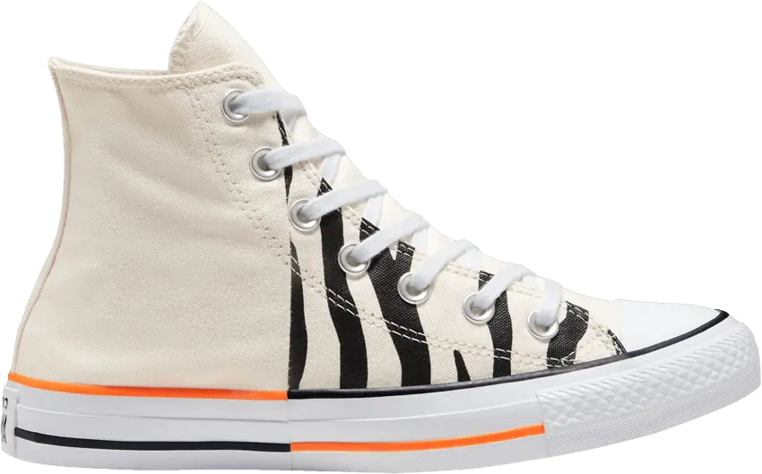  Converse Chuck Taylor All Star High &#039;Twisted Summer - Zebra Print&#039;