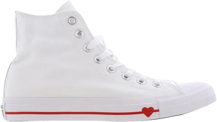  Converse Chuck Taylor All Star High &#039;White Heart&#039;