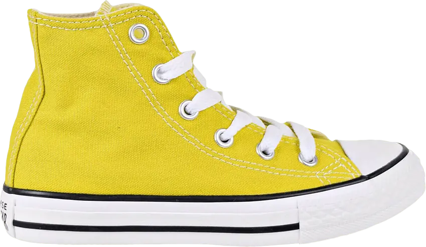  Converse Chuck Taylor All Star High GS &#039;Bold Citron&#039;