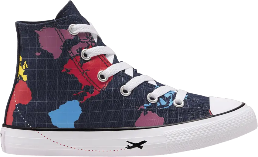  Converse Chuck Taylor All Star High GS &#039;Geography Class&#039;